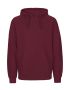 Unisex Tiger Cotton hættetrøje Bordeaux