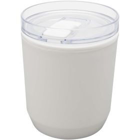 Hudson 180 ml krus i genvunden plast med dobbeltvægge Hvid