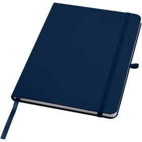 Teak A5 genvunden hardcover notesbog med linjerede sider Marineblå