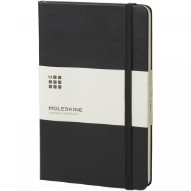 Moleskine Classic L hardcover notesbog - blank Sort