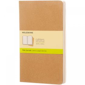 Moleskine Cahier Journal L - blank Brun