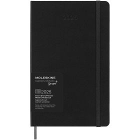 Moleskine 12 måneders L ugentligt Smart Planner Sort