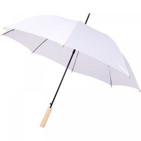 Alina 58 cm fuldautomatisk paraply i genanvendt PET Hvid