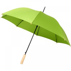 Alina 58 cm fuldautomatisk paraply i genanvendt PET Lime