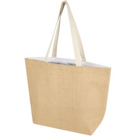 Juta 300 g/m² kølemulepose af jute 12 l Beige