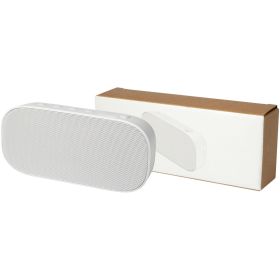 Stark 2.0 5 W IPX5 Bluetooth® højttaler af recycled plast  Hvid