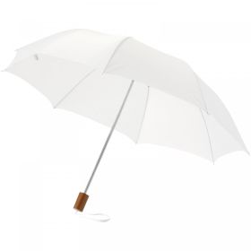Oho 20" foldbar paraply Hvid