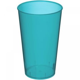 Arena 375 ml bæger i plast Transparent aqua blå