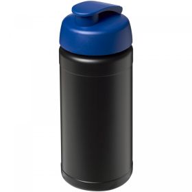 Baseline® Plus 500 ml drikkeflaske med fliplåg Sort