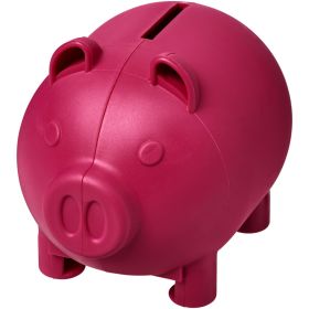 Oink sparegris i genvundet plast Lyserød