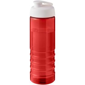 H2O Active® Eco Treble 750 ml vandflaske med kuppelformet låg Rød
