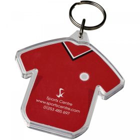 Combo nøglering udformet som en t-shirt