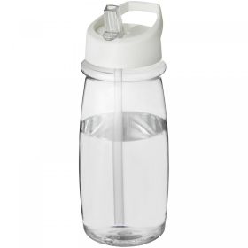 H2O Active® Pulse 600 ml drikkeflaske og låg med hældetud Hvid