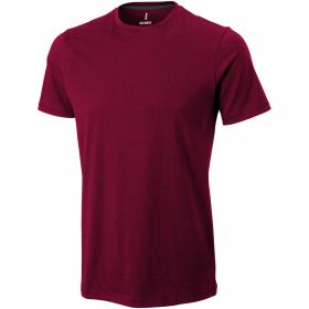 Nanaimo kortærmet t-shirt til mænd Bourgogne