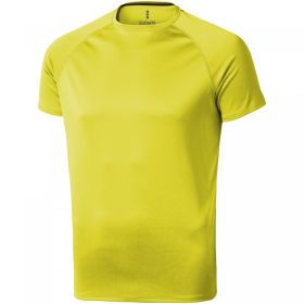 Niagara kortærmet cool fit t-shirt til mænd Neongul