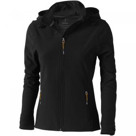 Langley softshell dame jakke Sort