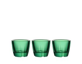 BRUK FOREST GREEN VOTIVE 3-PACK