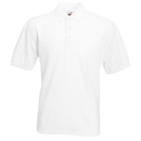 65/35 BLENDED POLO 63-402-0 white