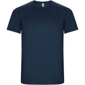 Imola kortærmet sports t-shirt til børn Navy Blue