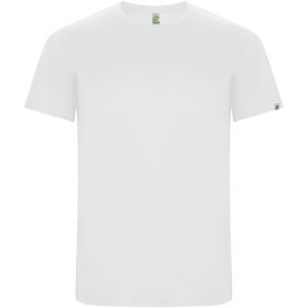 Imola kortærmet sports t-shirt til børn Hvid