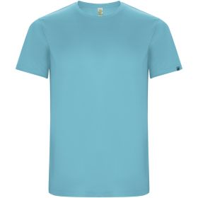 Imola kortærmet sports t-shirt til børn Turkis