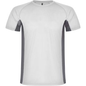 Shanghai kortærmet sports t-shirt til børn Hvid