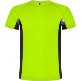 Shanghai kortærmet sports t-shirt til børn Fluor Green