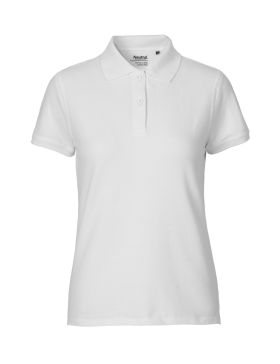 Klassisk polo til damer Hvid