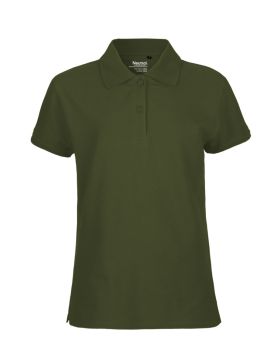 Klassisk polo til damer Militær