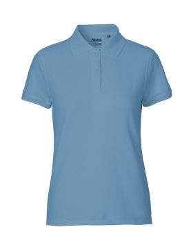 Klassisk polo til damer Dusty Indigo