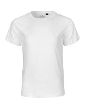 T-shirt til børn Hvid
