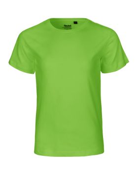 T-shirt til børn Lime