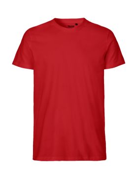 Herre Fit T-shirt Rød