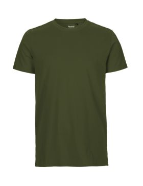 Herre Fit T-shirt Mørkegrønn