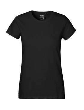 Klassisk T-shirt til kvinder Sort