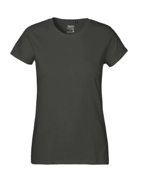 Klassisk T-shirt til kvinder Charcoal