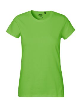 Klassisk T-shirt til kvinder Lime