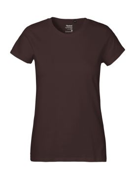 Klassisk T-shirt til kvinder Brun
