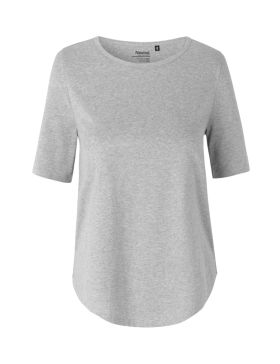 Halværmet T-shirt til kvinder Grå