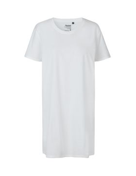 Lang længde dame T-shirt Hvid