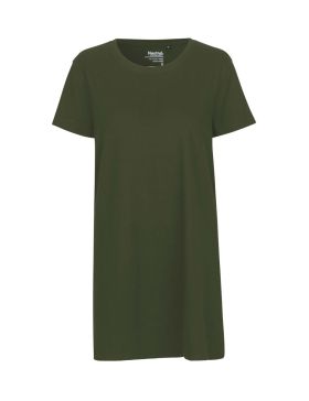 Lang længde dame T-shirt Mørkegrønn