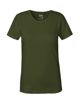 Interlock T-shirt til kvinder Mørkegrønn