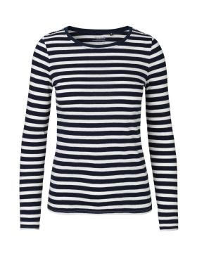 Langærmet T-shirt til kvinder Blå