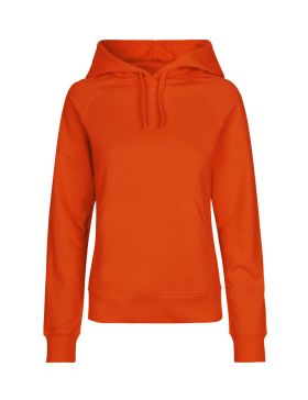 Dame hættetrøje Orange