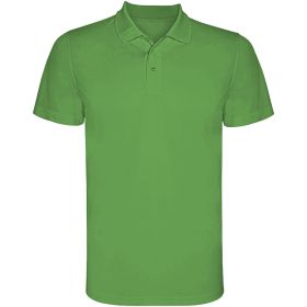 Monzha kortærmet sports polo til mænd Bregne grøn