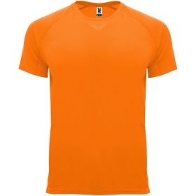 Bahrain kortærmet sports t-shirt til mænd Fluor Orange