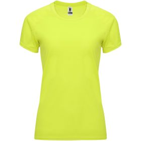 Bahrain kortærmet sports t-shirt til kvinder Fluor Yellow