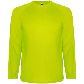 Montecarlo langærmet sports t-shirt til mænd Gul