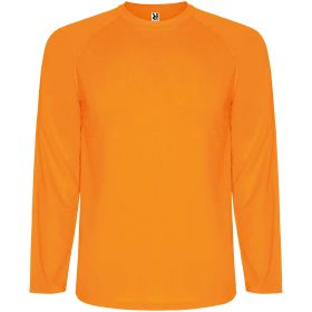 Montecarlo langærmet sports t-shirt til mænd Orange