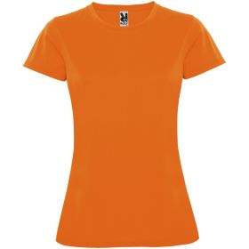 Montecarlo kortærmet sports t-shirt til kvinder Fluor Orange